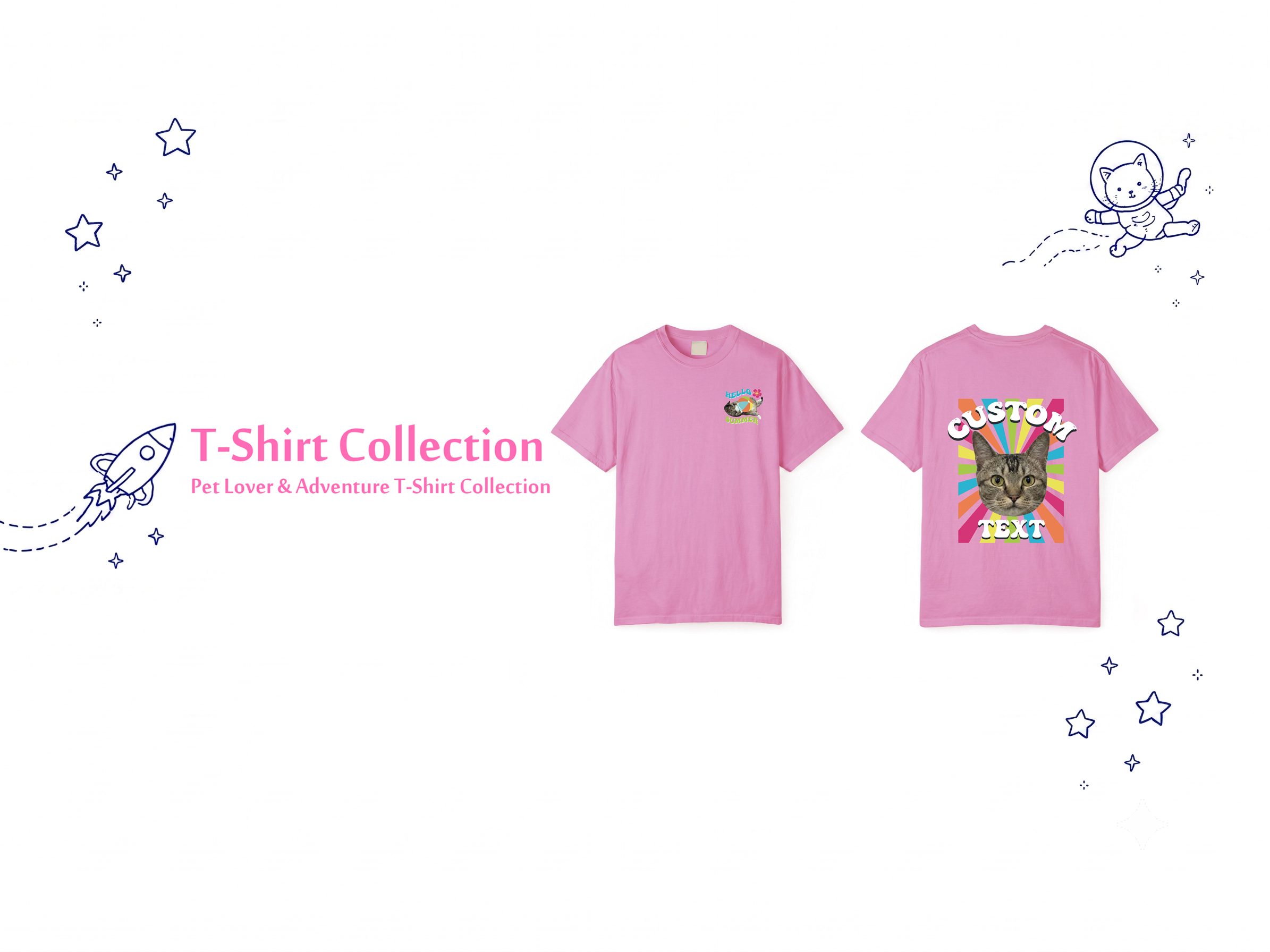 Summer Collection | Custom Pet Shirts & Gifts
