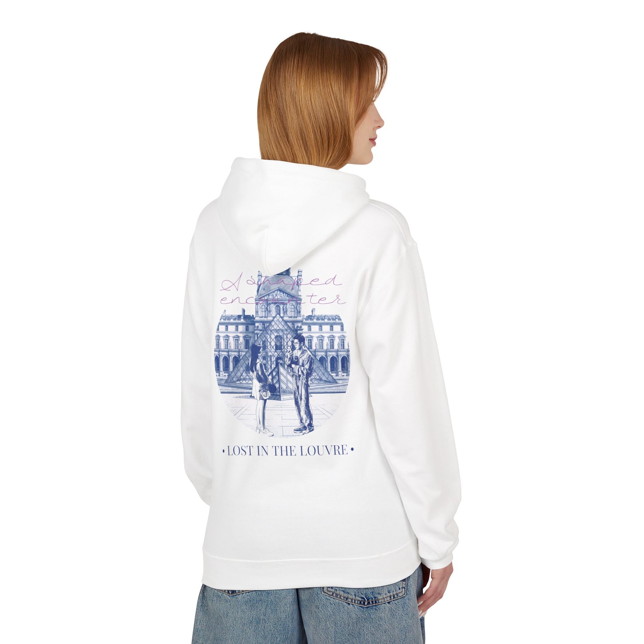 Lost In The Louvre Hoodie | Paris Travel Landmark Sweatshirt