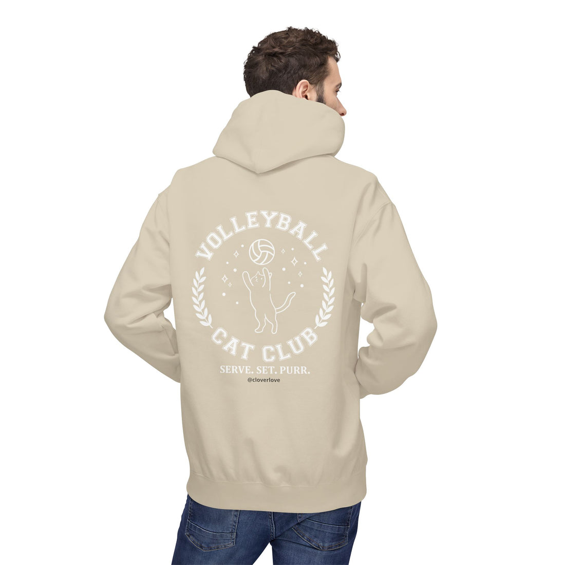 VC2, Catch the Echo Hoodie — Ocean Cat Adventure Graphic Hoodie