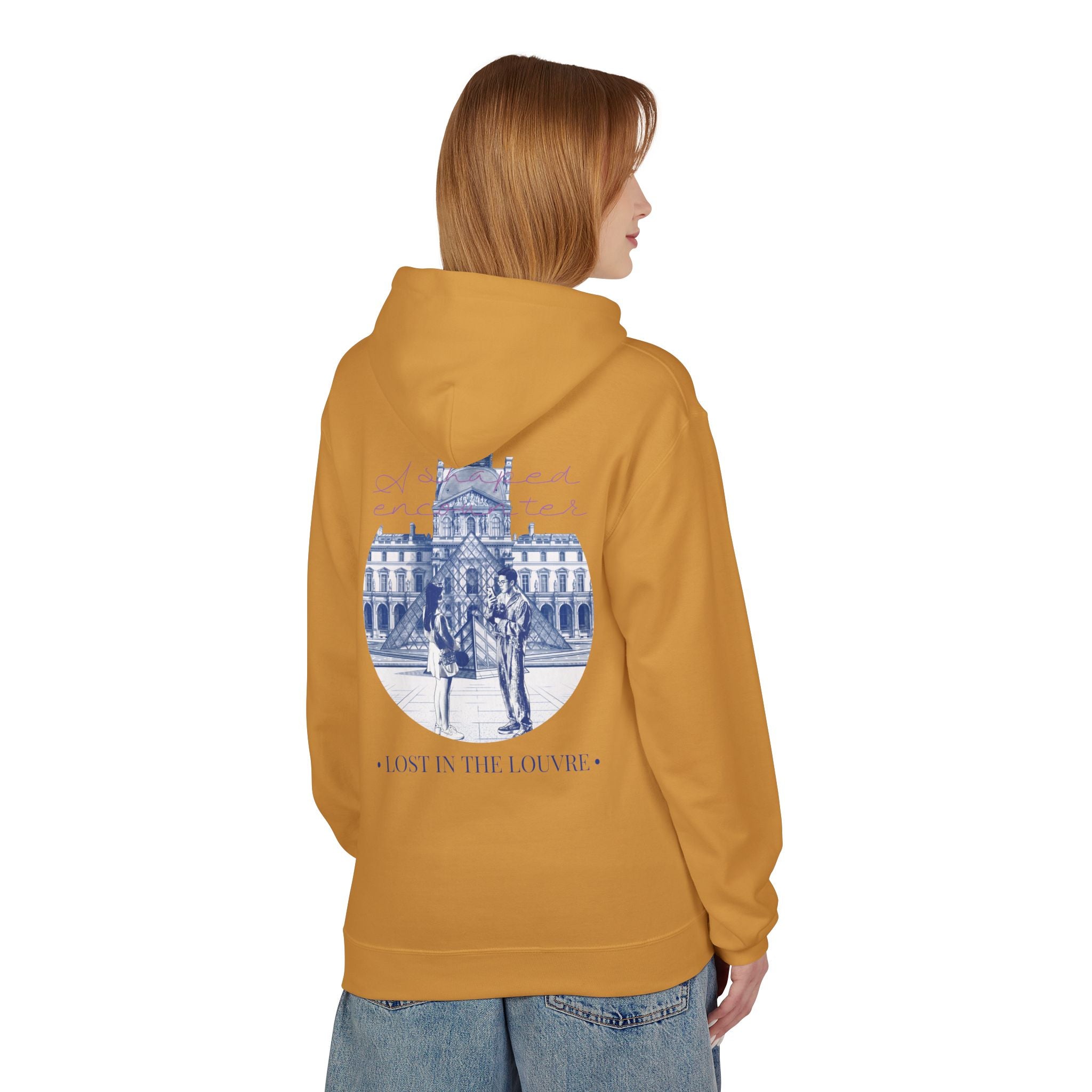 Lost In The Louvre Hoodie | Paris Travel Landmark Sweatshirt