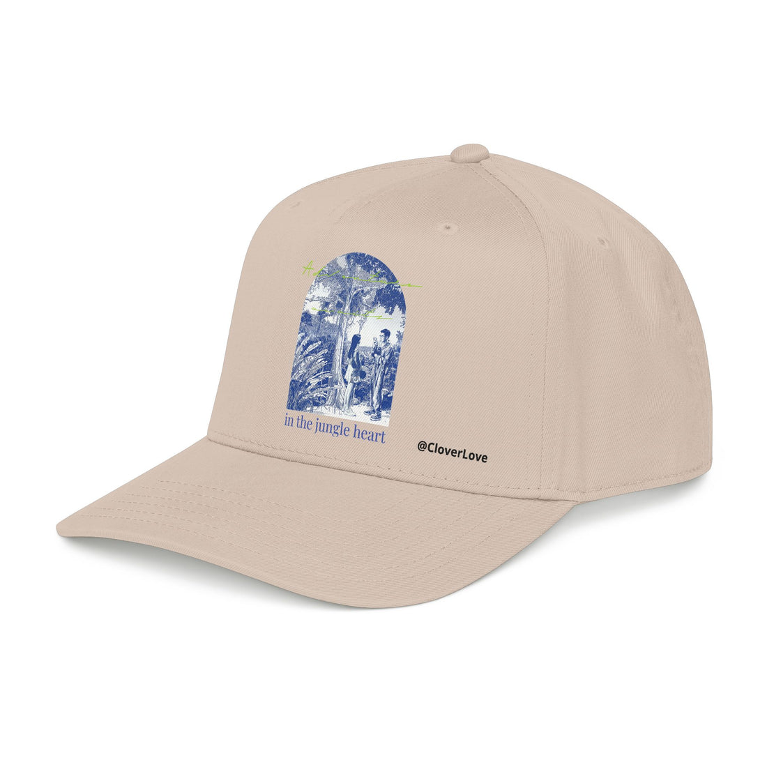 Jungle Adventure Hat - Tropical Travel Baseball Cap, Nature Explorer Dad Hat
