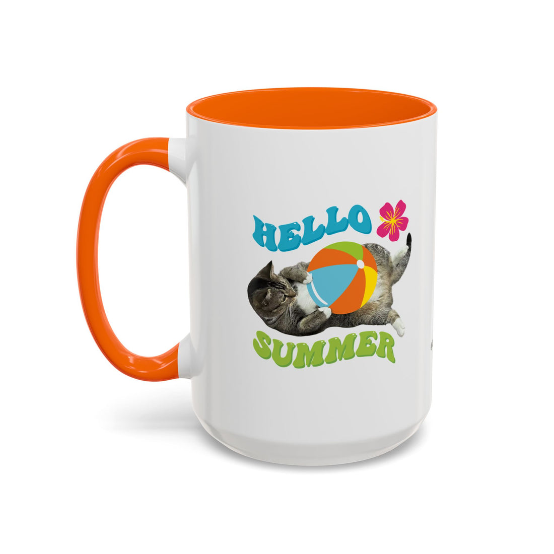 Retro Custom Cat Mug | Personalized Pet Photo Coffee Cup With Custom Text
