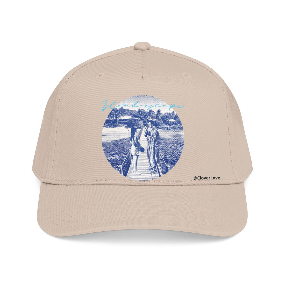 Travel Escape Hat - Vintage Adventure Baseball Cap, Vacation Gift