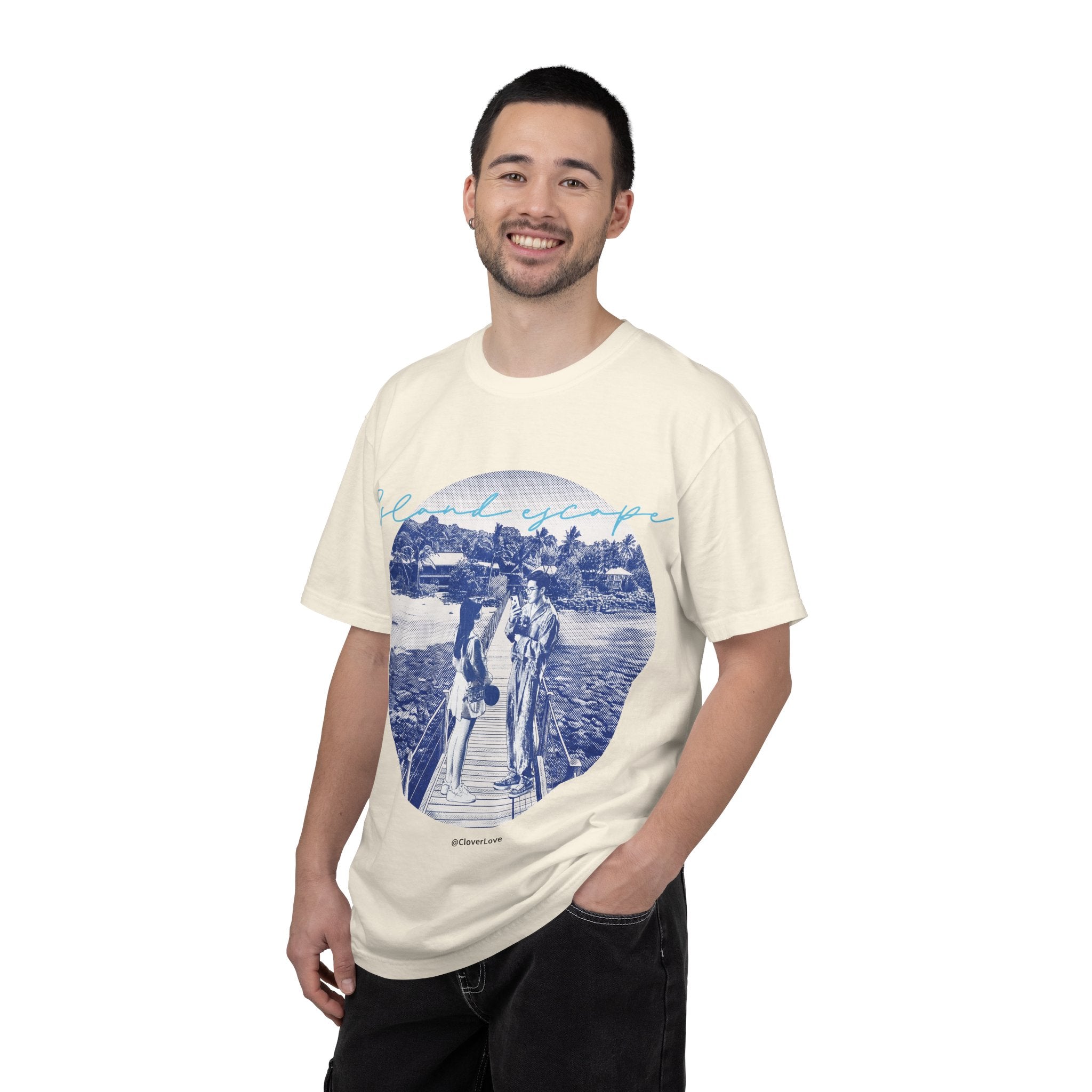 Custom Tropical Travel T-Shirt - Vintage Beach Adventure Tee, Travel Lover Gift