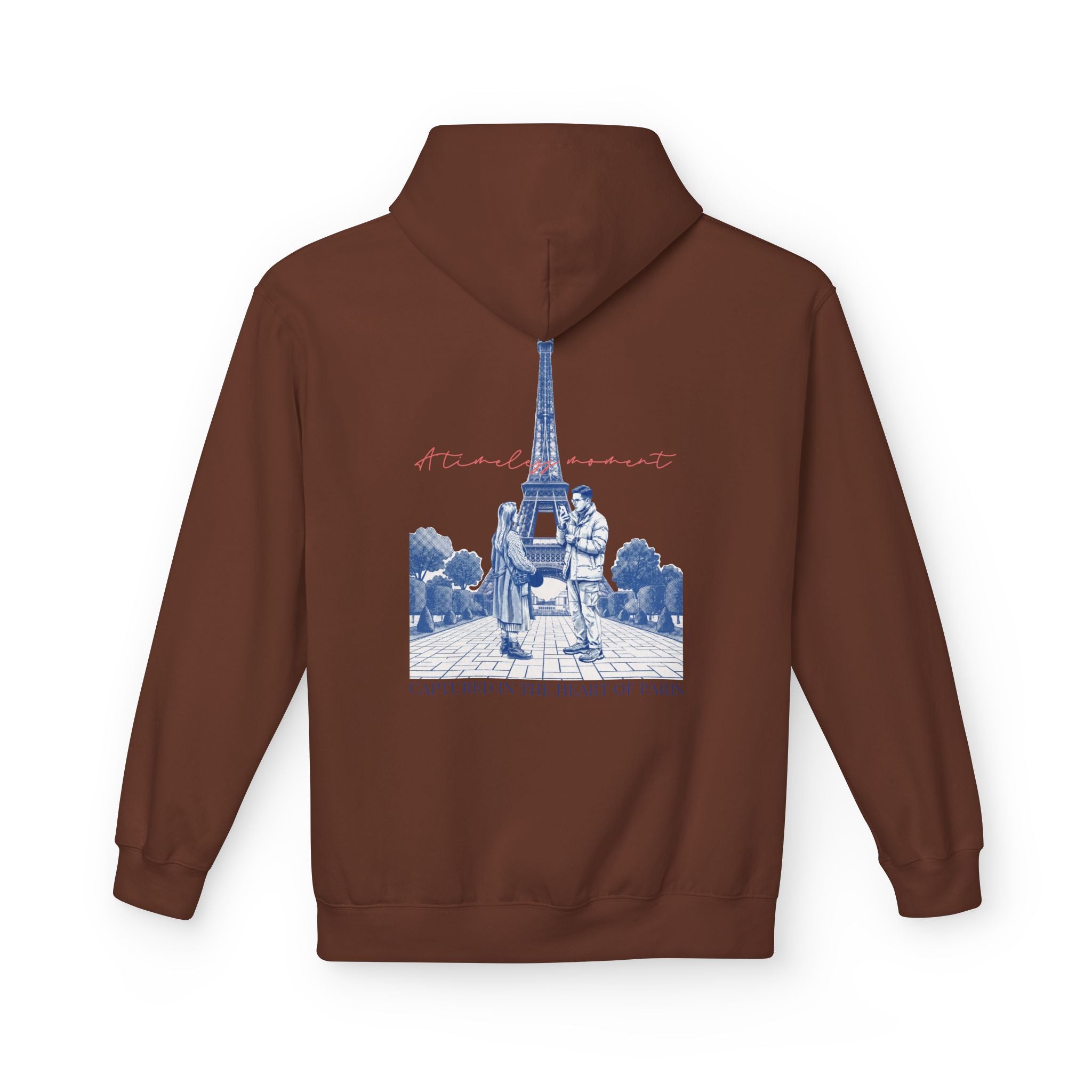 Paris Eiffel Tower Hoodie | Romantic Travel Graphic Sweatshirt