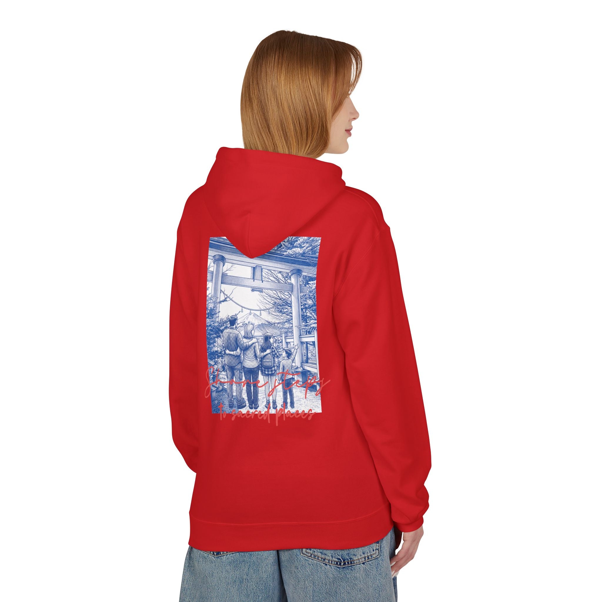 Sacred Places Hoodie | Vintage Travel Landmark Sweatshirt