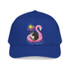 Summer Cat Lover Hat | Cute Flamingo Cat Baseball Cap With Sunshine Design