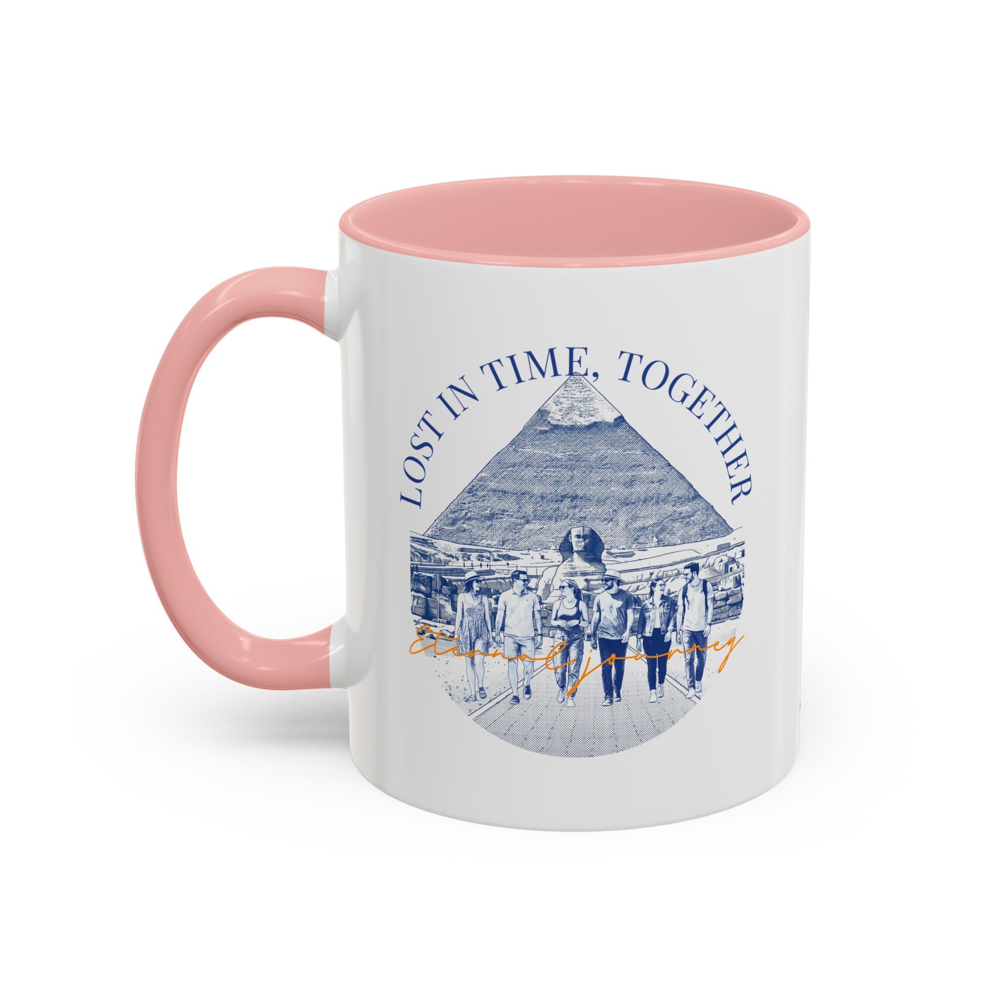 Egypt Travel Memory Mug - Pyramid Adventure Coffee Cup for Travelers