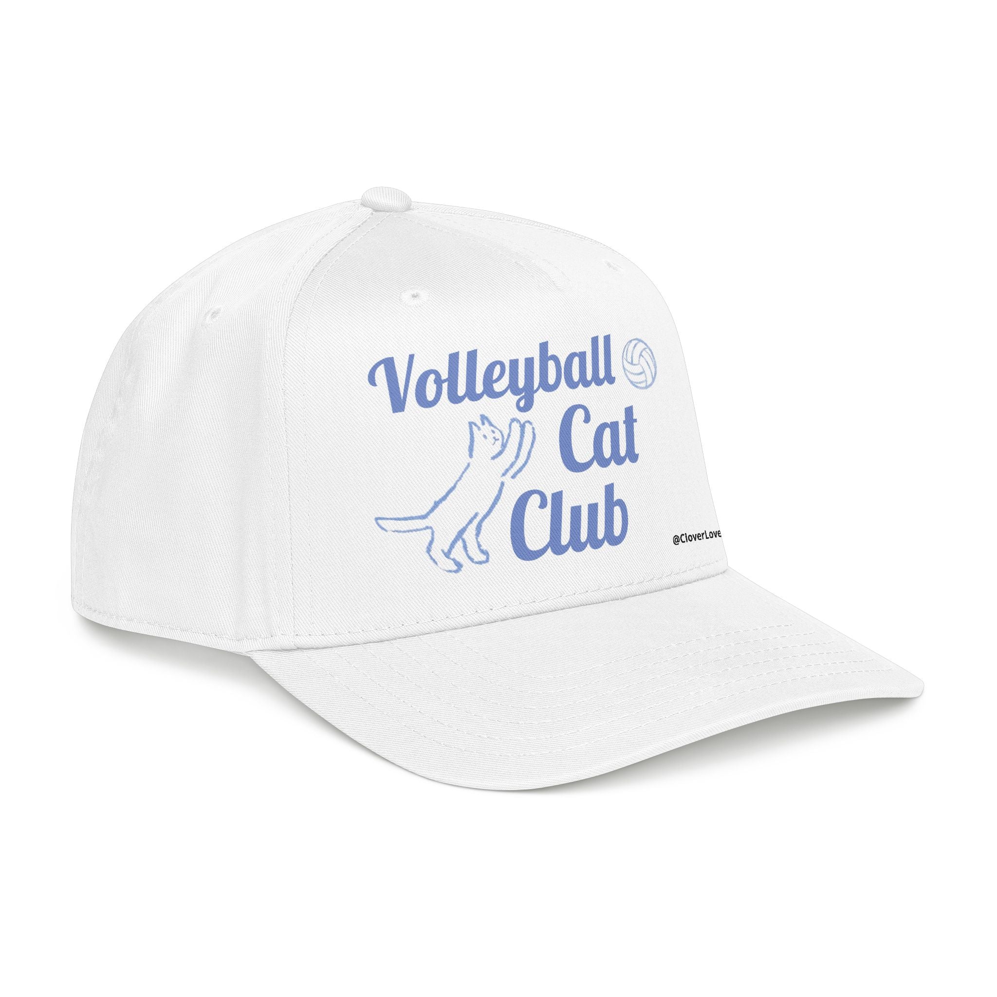 VC6, Cat's Skiff Adventure Baseball Cap — Cute Nautical Cat Hat with @CloverLove Design