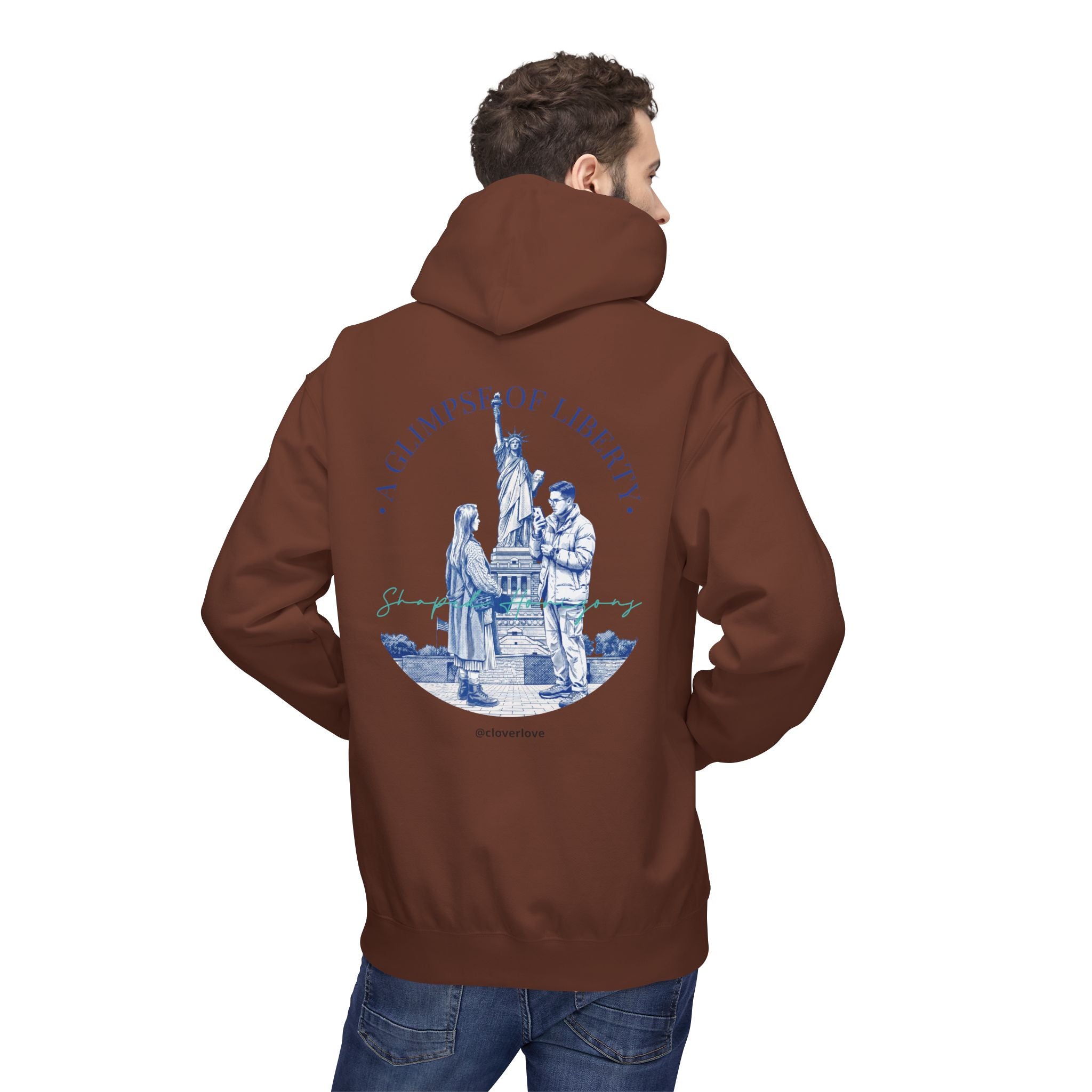 Freiheitsstatue Abenteuer Hoodie | Vintage New York Reise Sweatshirt