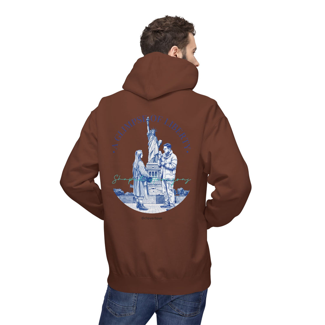 Freiheitsstatue Abenteuer Hoodie | Vintage New York Reise Sweatshirt
