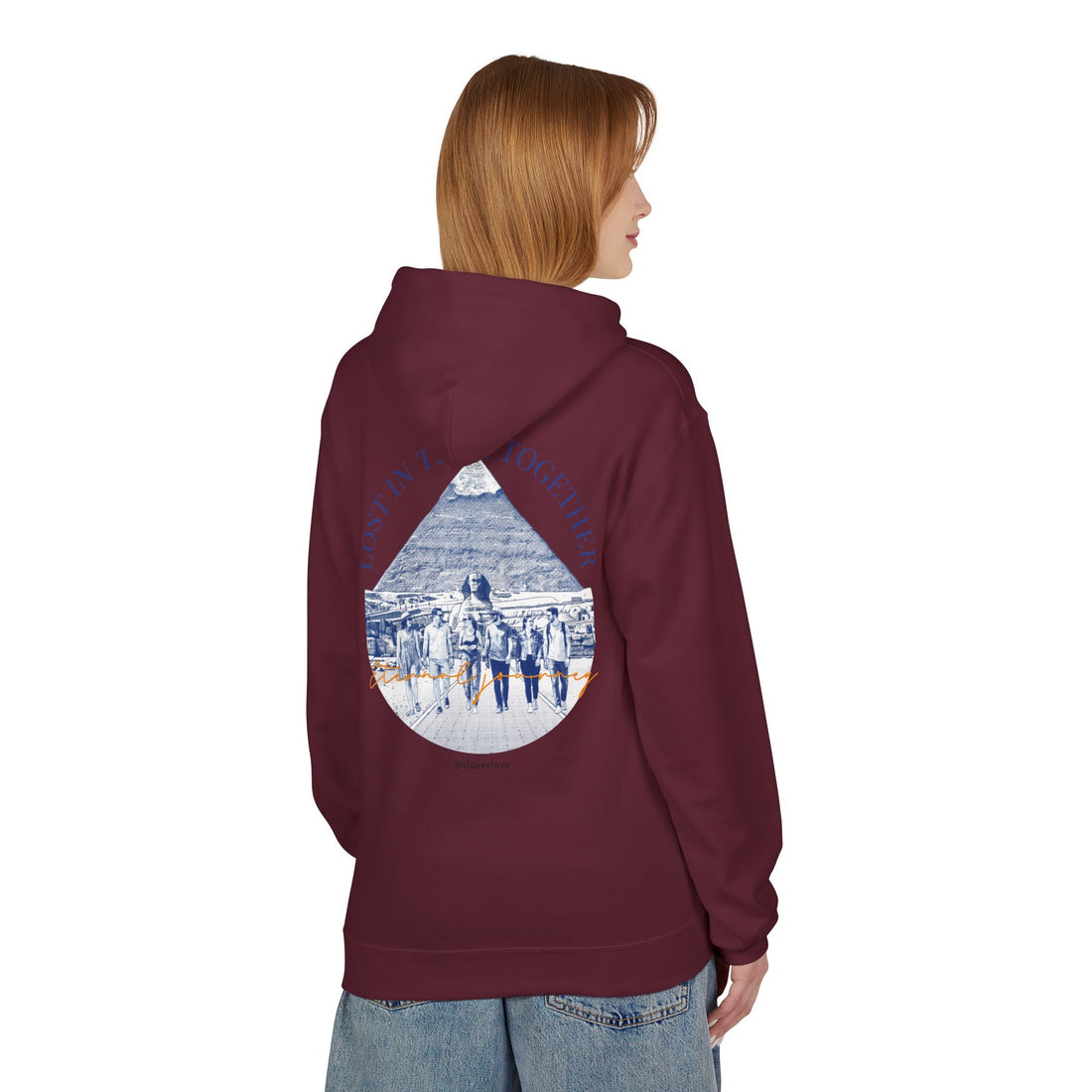 Ägypten Wahrzeichen Hoodie | Vintage Pyramiden Reise Sweatshirt