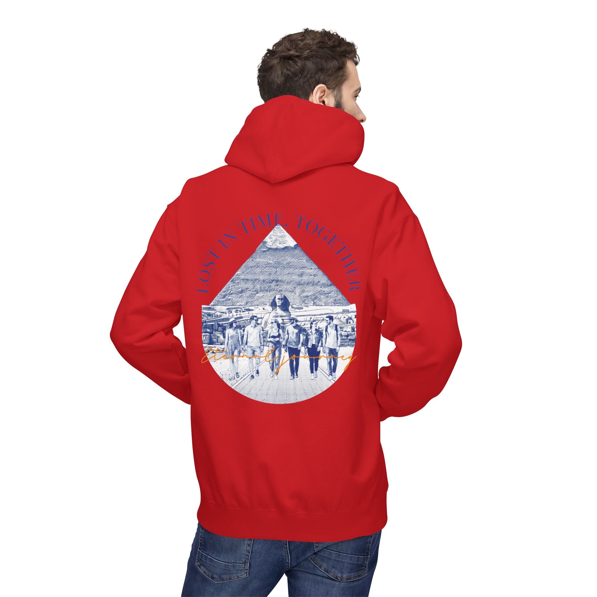 Egypt Landmark Hoodie | Vintage Pyramid Travel Sweatshirt