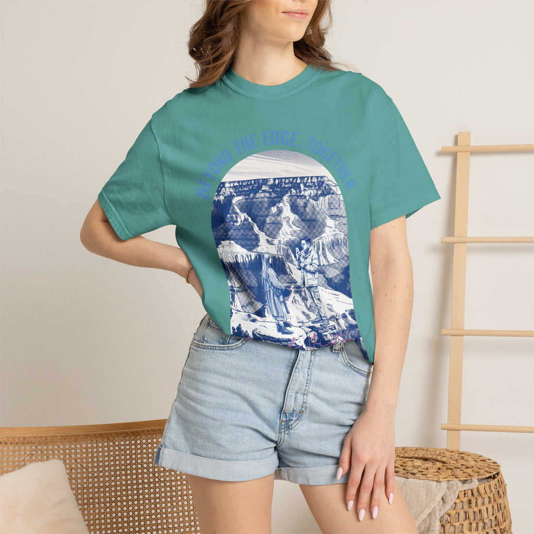 Custom Mountain Adventure Travel T-Shirt - Vintage Outdoor Explorer Gift