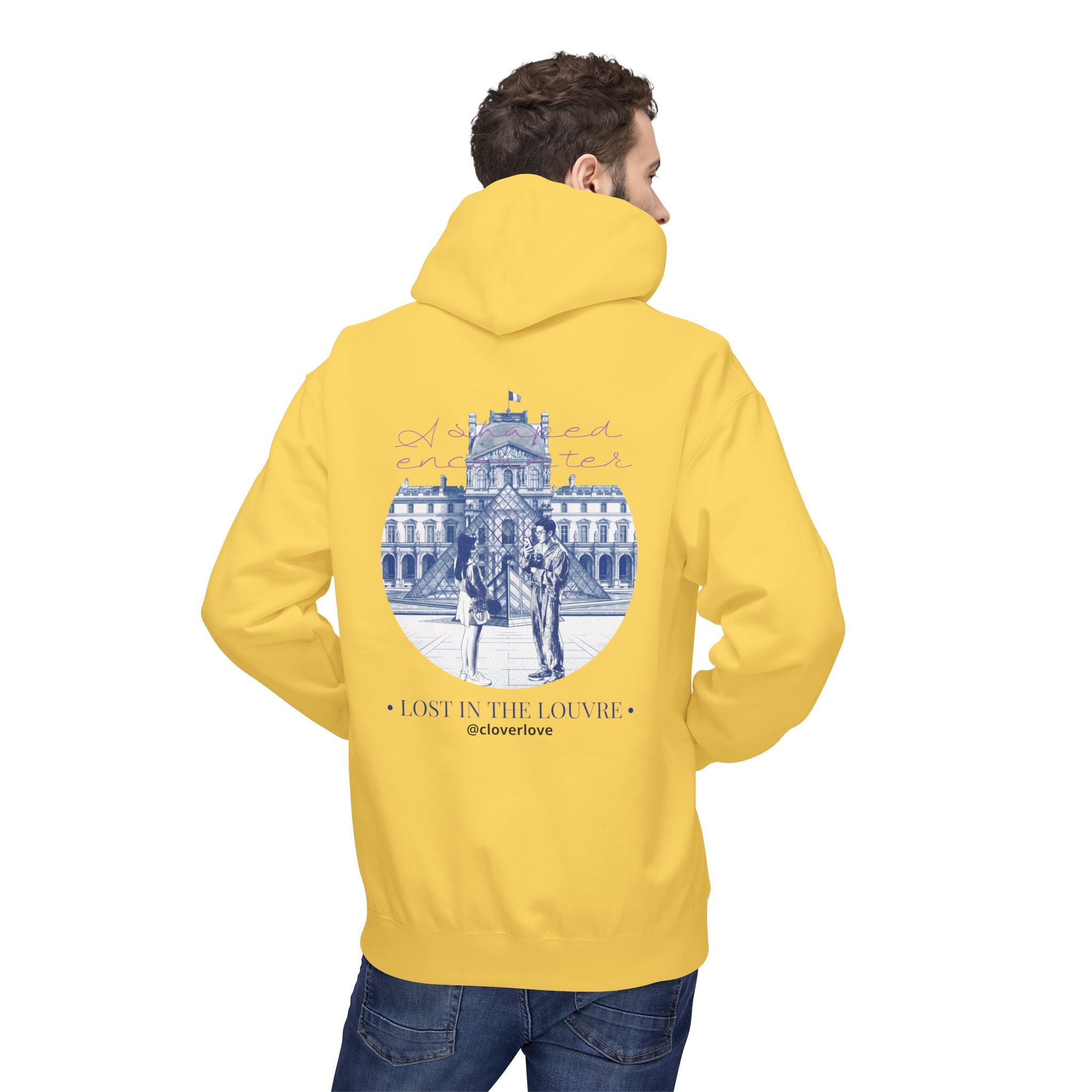 Lost In The Louvre Hoodie | Paris Reise-Wahrzeichen Sweatshirt