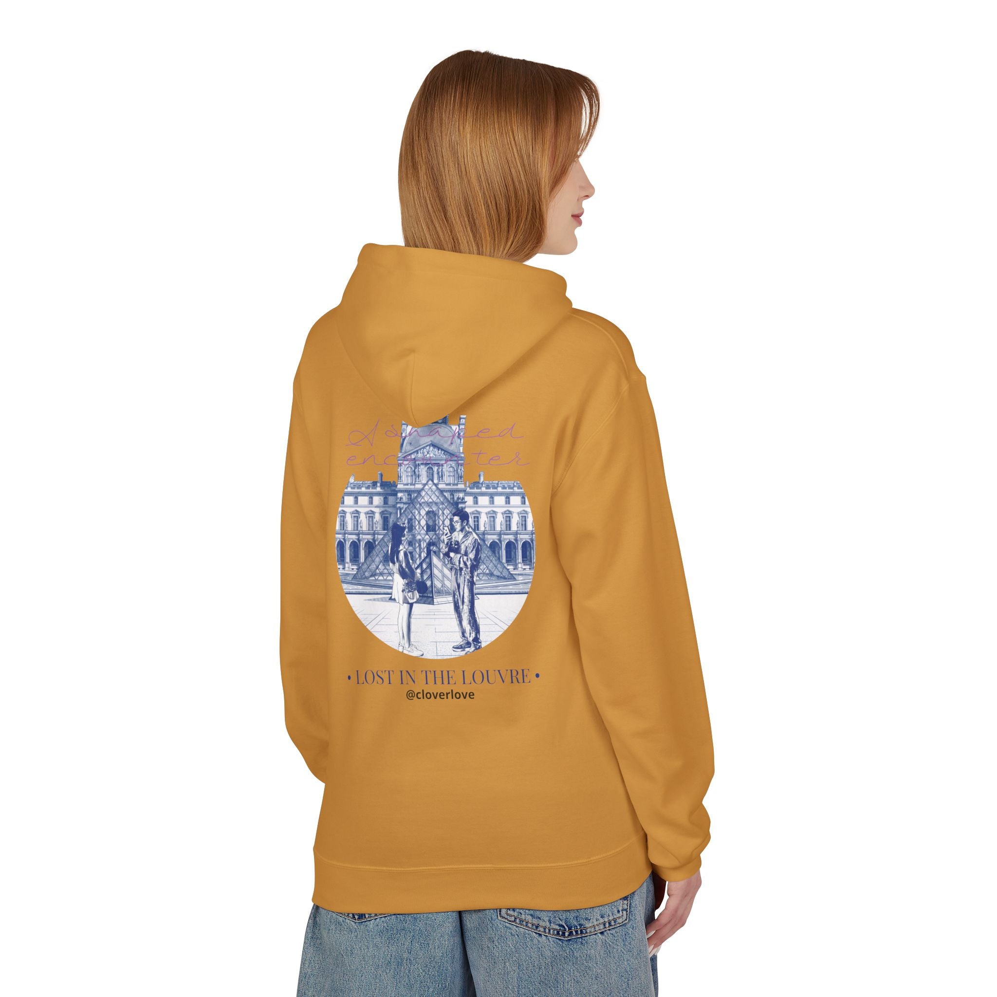 Lost In The Louvre Hoodie | Paris Reise-Wahrzeichen Sweatshirt
