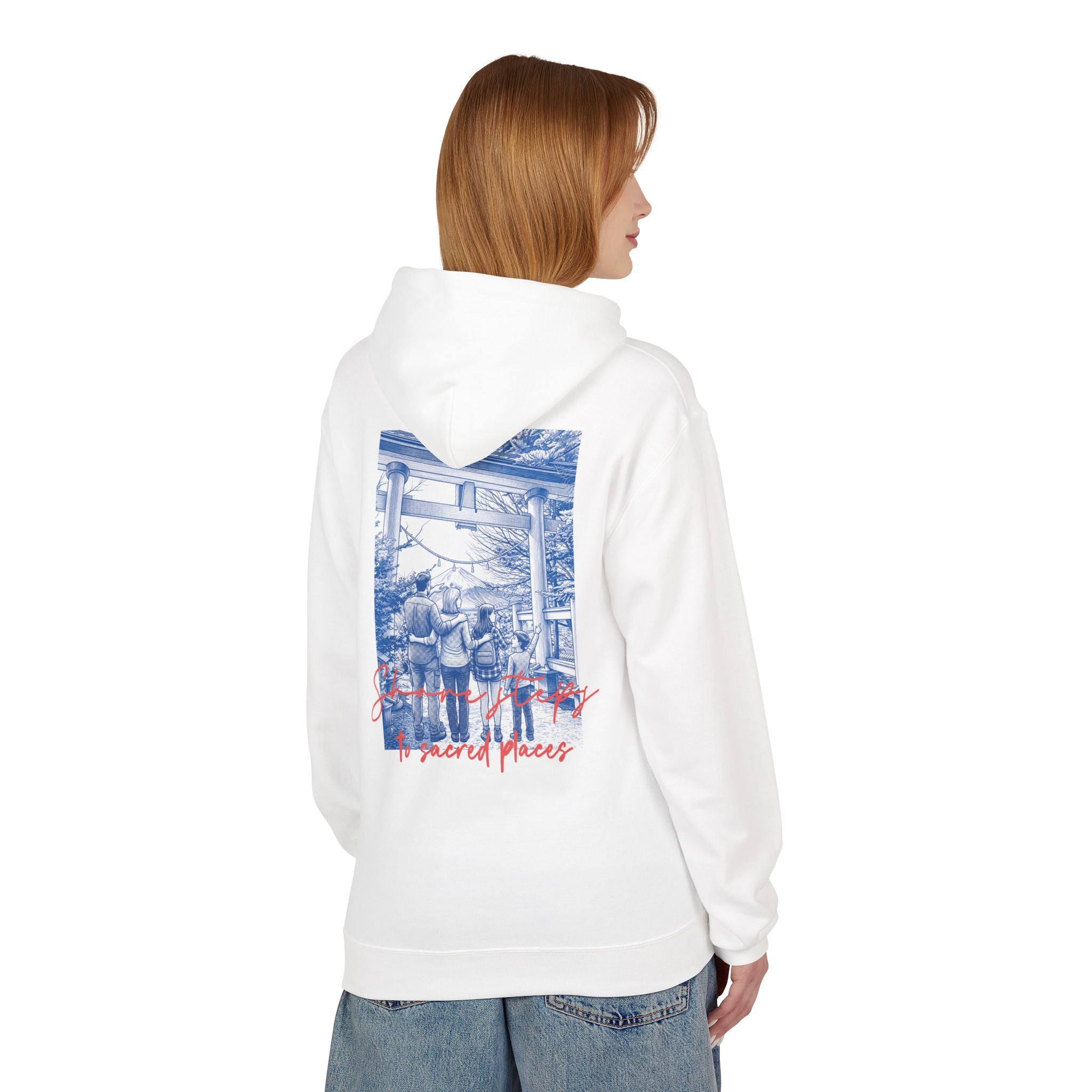 Sacred Places Hoodie | Vintage Travel Landmark Sweatshirt