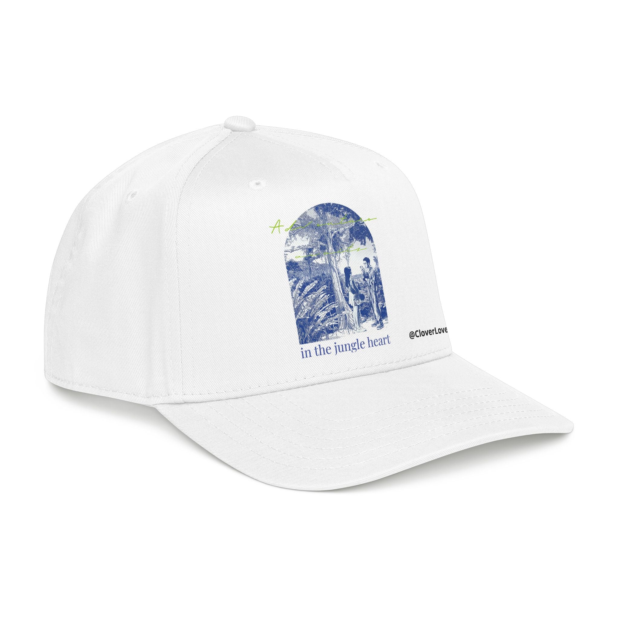 Jungle Adventure Hat - Tropical Travel Baseball Cap, Nature Explorer Dad Hat