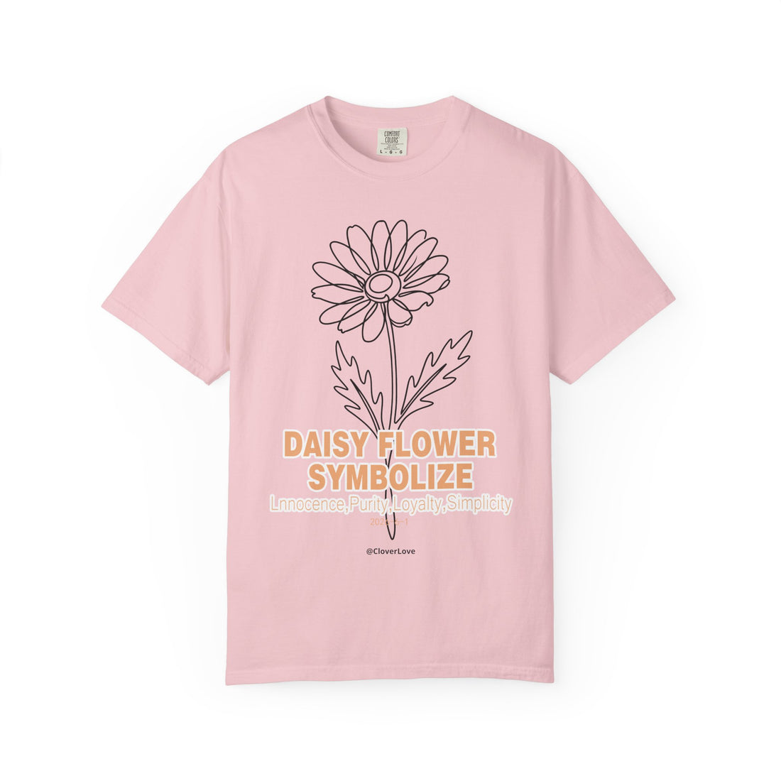Daisy Flower T-Shirt - Botanical Graphic Shirt for Flower Lovers