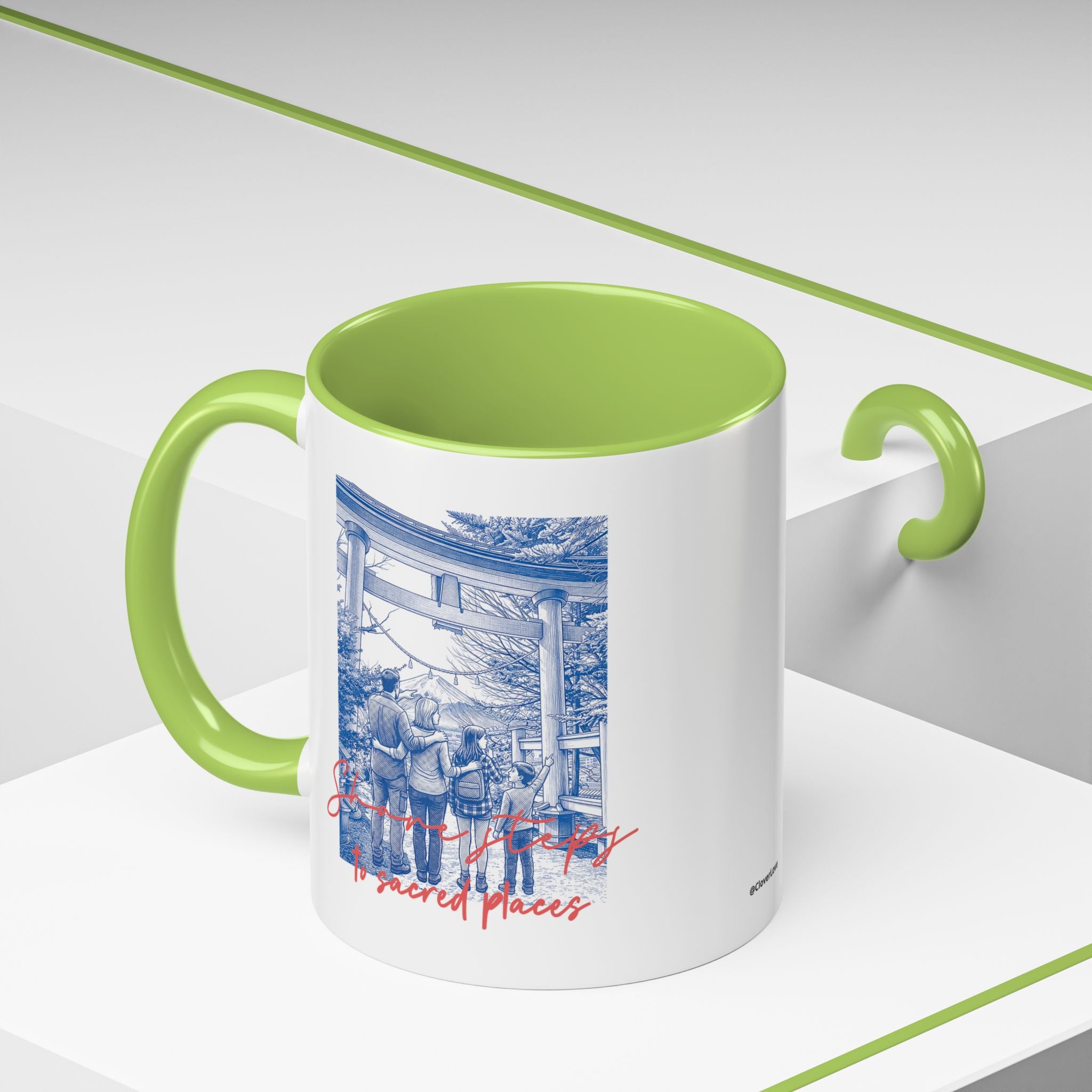 Japan Travel Memory Mug - Mount Fuji Coffee Cup for Travelers