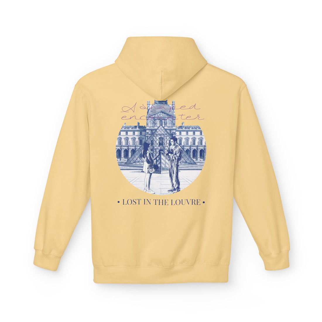 Lost In The Louvre Hoodie | Paris Travel Landmark Sweatshirt