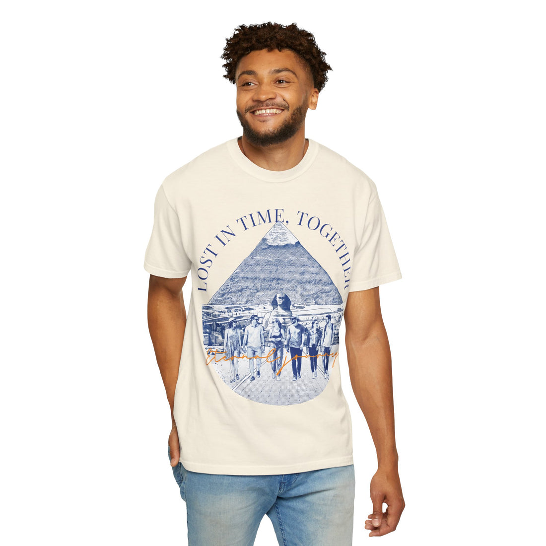 Custom Egypt Landmark T-Shirt - Vintage Adventure Tee, Travel Lover Gift