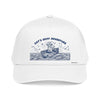 Cat Boat Hat - Ocean Adventure Baseball Cap, Nautical Cat Lover Gift, Coastal Travel Hat