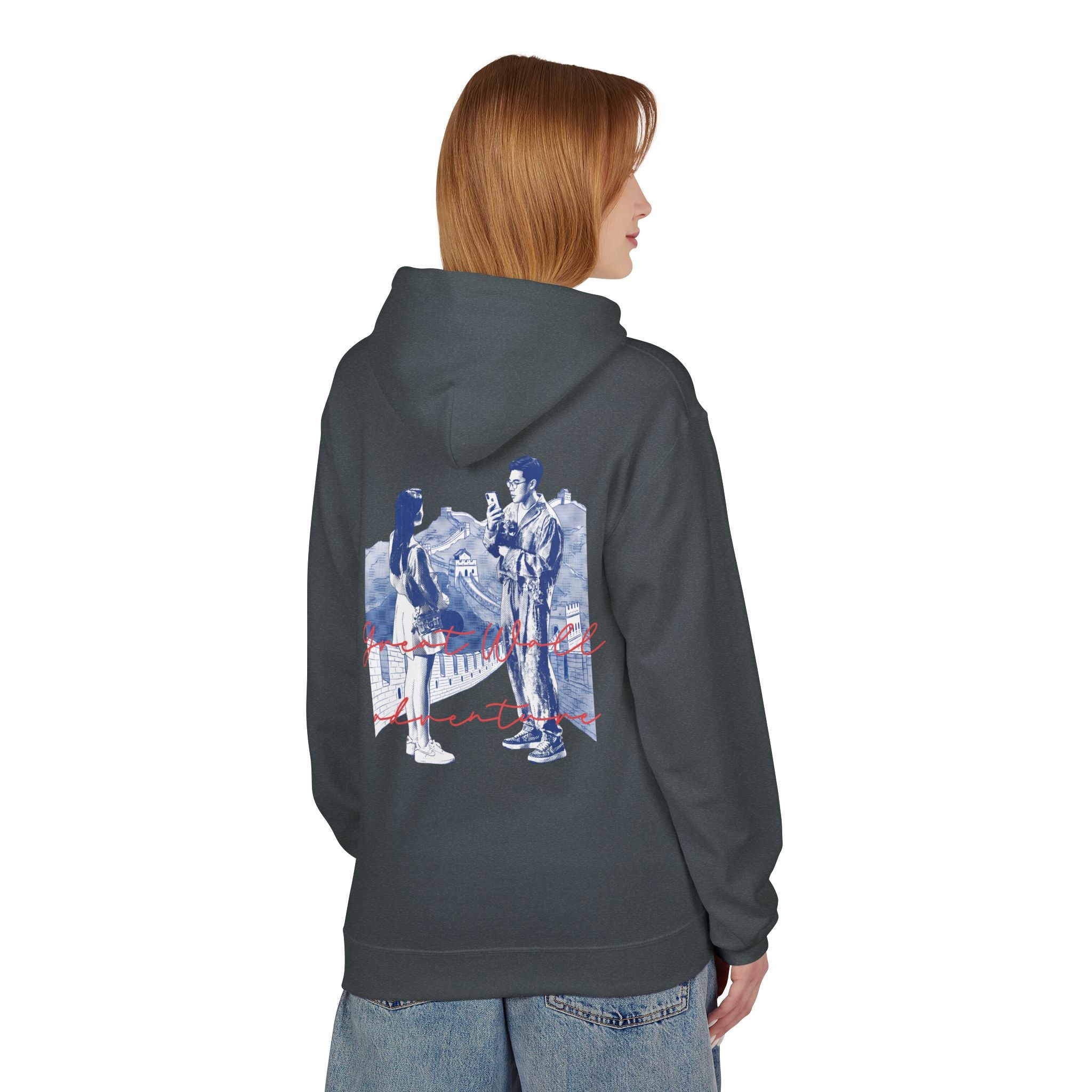 Great Wall Adventure Hoodie – Summer Wanderlust Sweatshirt