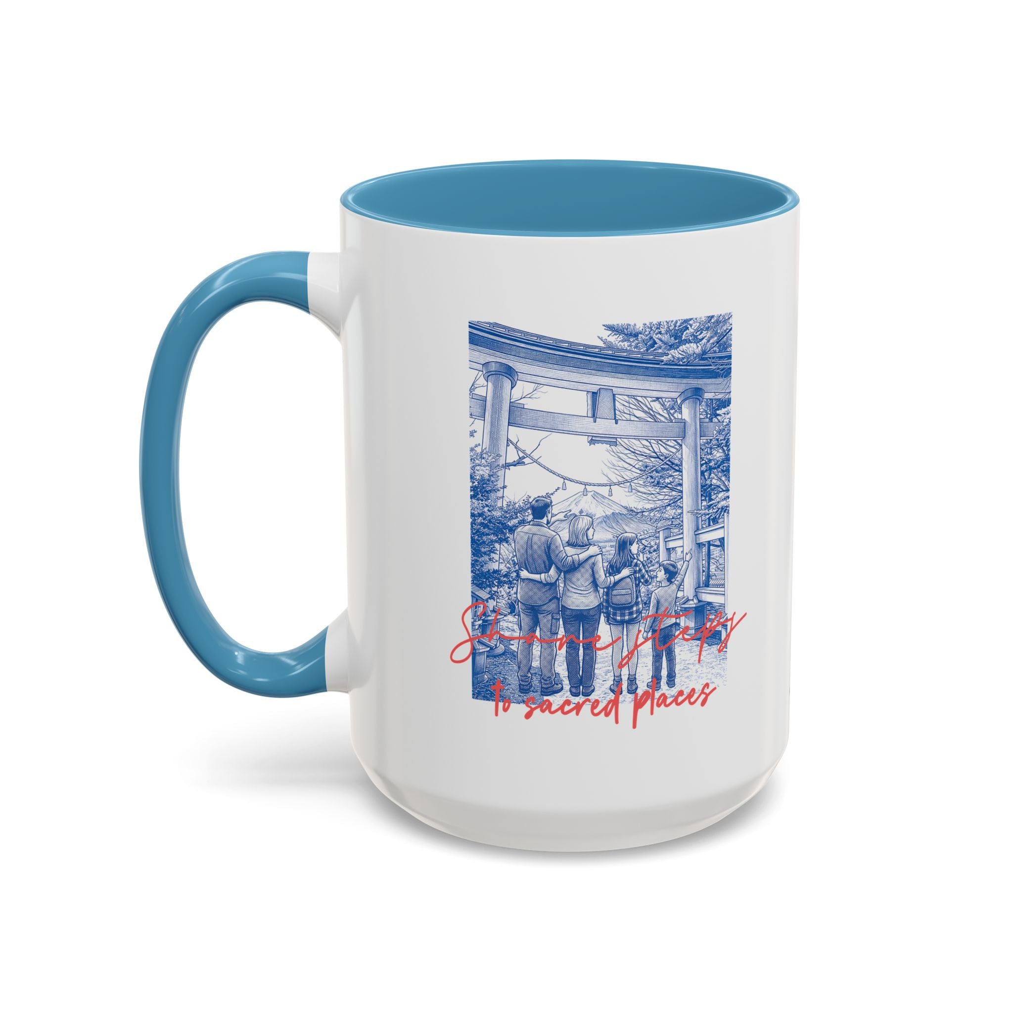Japan Travel Memory Mug - Mount Fuji Coffee Cup for Travelers