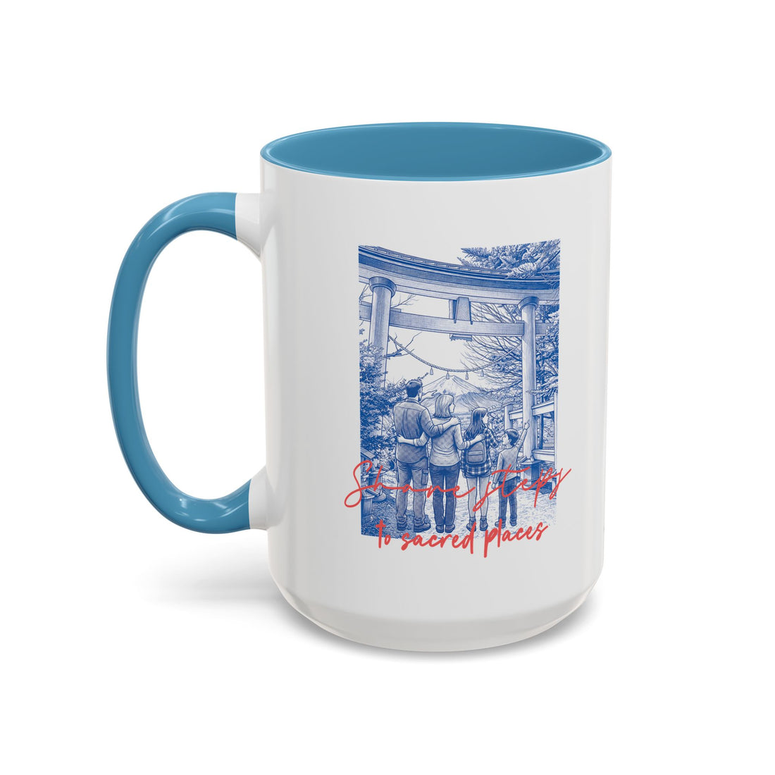 Japan Travel Memory Mug - Mount Fuji Coffee Cup for Travelers