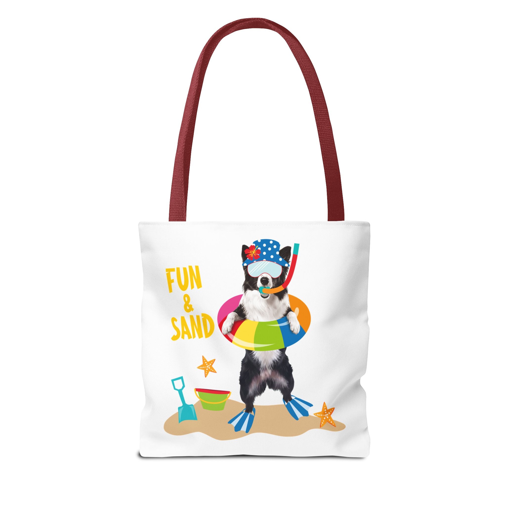Custom Dog Tote Bag | Personalized Pet Photo Summer Canvas Bag