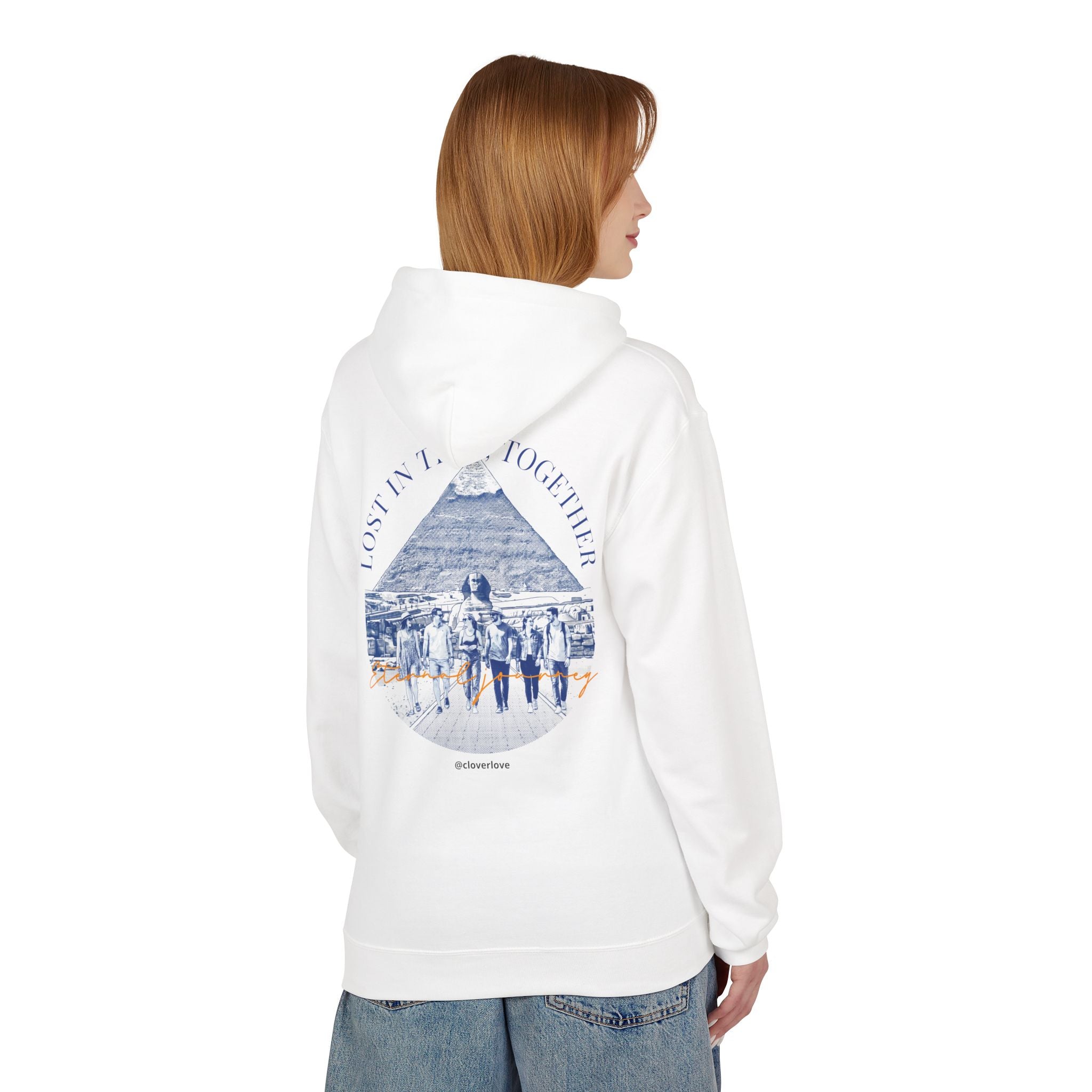 Ägypten Wahrzeichen Hoodie | Vintage Pyramiden Reise Sweatshirt