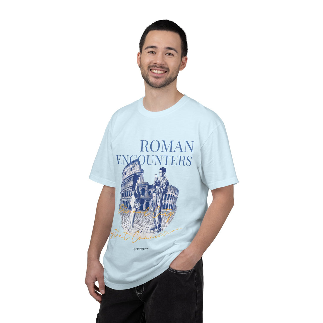 Custom Rome Colosseum Travel T-Shirt - Vintage Vacation Gift