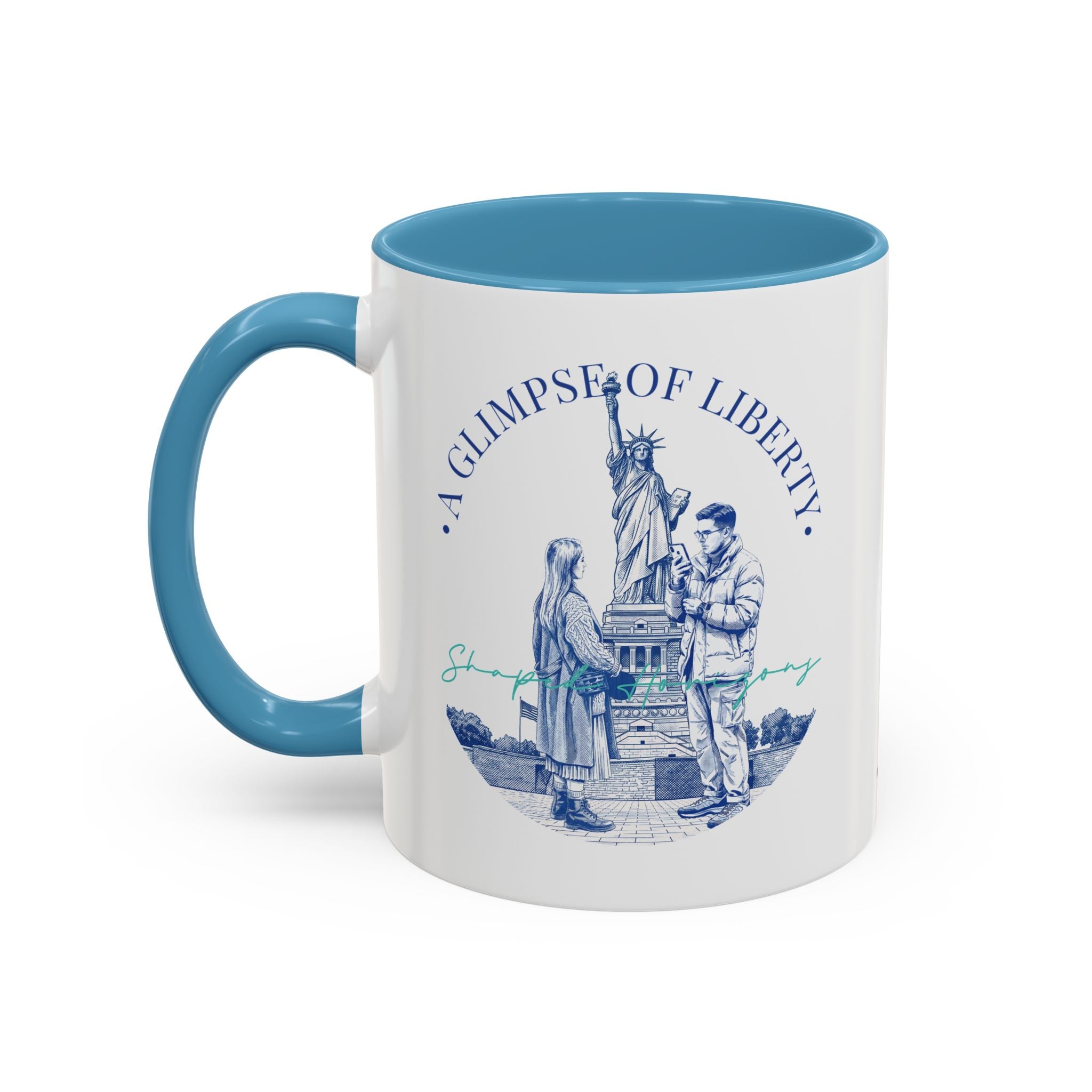 Statue of Liberty Travel Mug - New York Landmark Coffee Cup