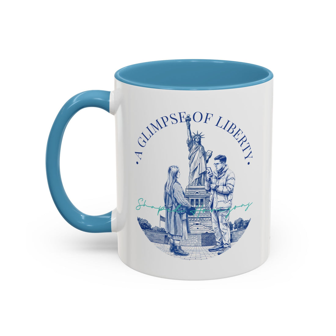 Statue of Liberty Travel Mug - New York Landmark Coffee Cup