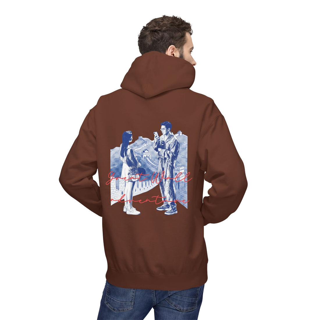 Great Wall Adventure Hoodie – Summer Wanderlust Sweatshirt