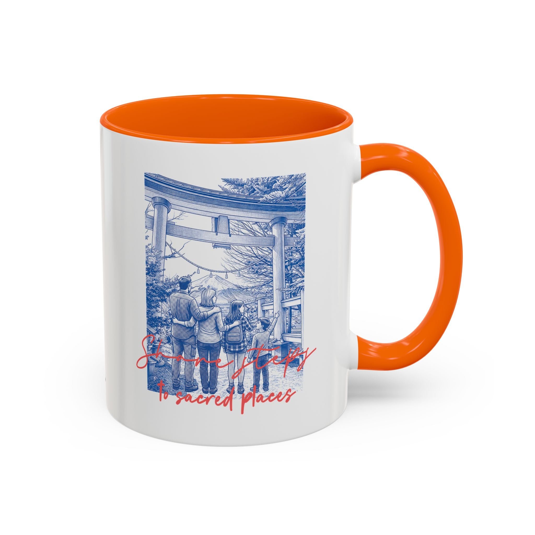 Japan Travel Memory Mug - Mount Fuji Coffee Cup for Travelers