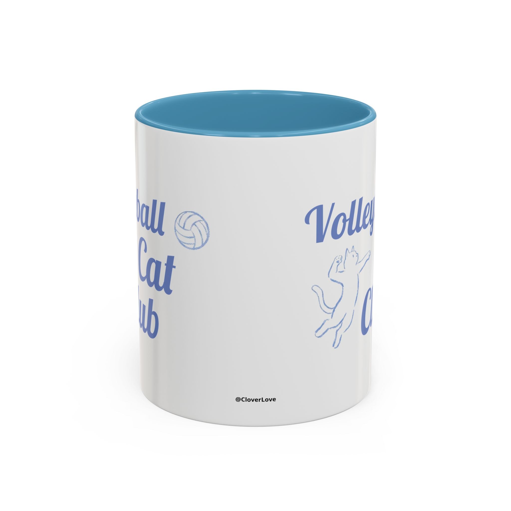 Volleyball Club Mug | Cat Design