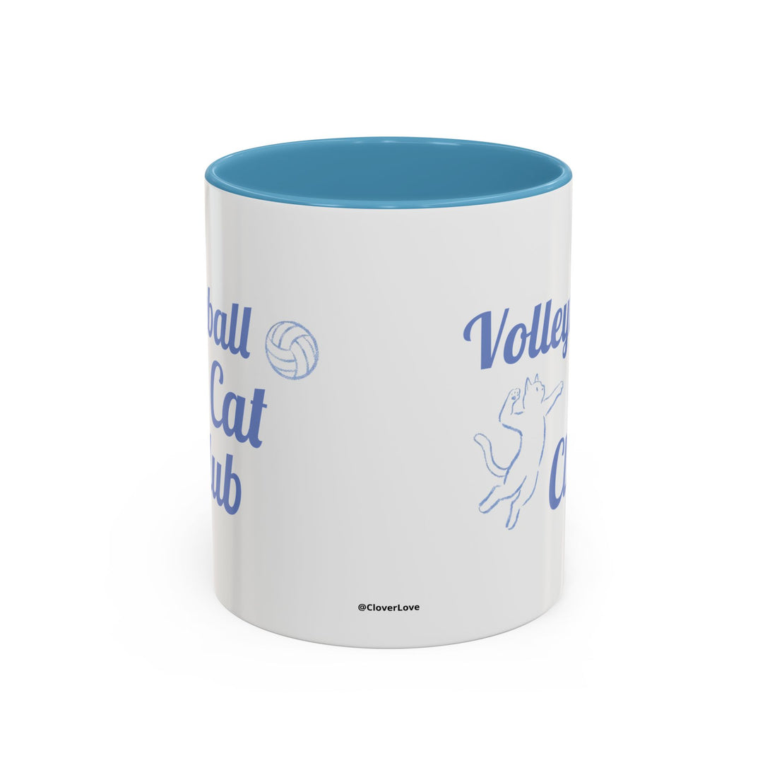 Volleyball Club Mug | Cat Design