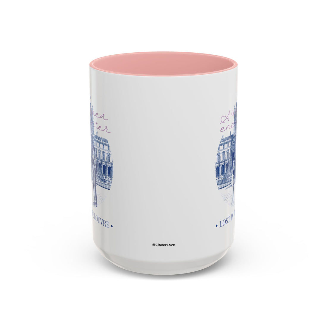 Louvre Paris Travel Mug - Art Museum Coffee Cup for Travelers