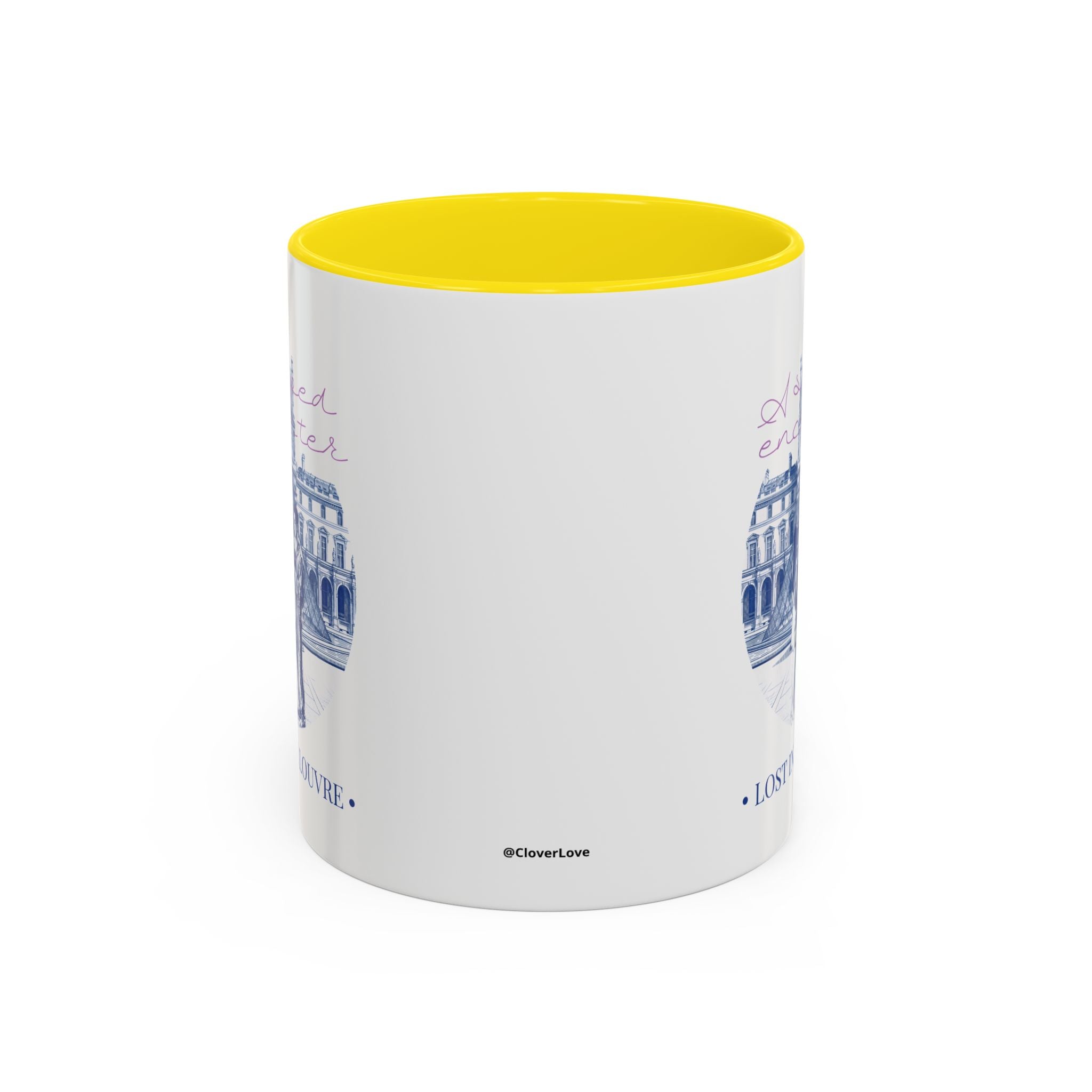 Louvre Paris Travel Mug - Art Museum Coffee Cup for Travelers