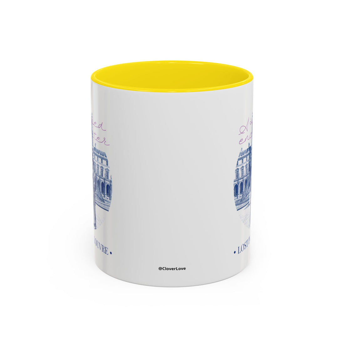 Louvre Paris Travel Mug - Art Museum Coffee Cup for Travelers