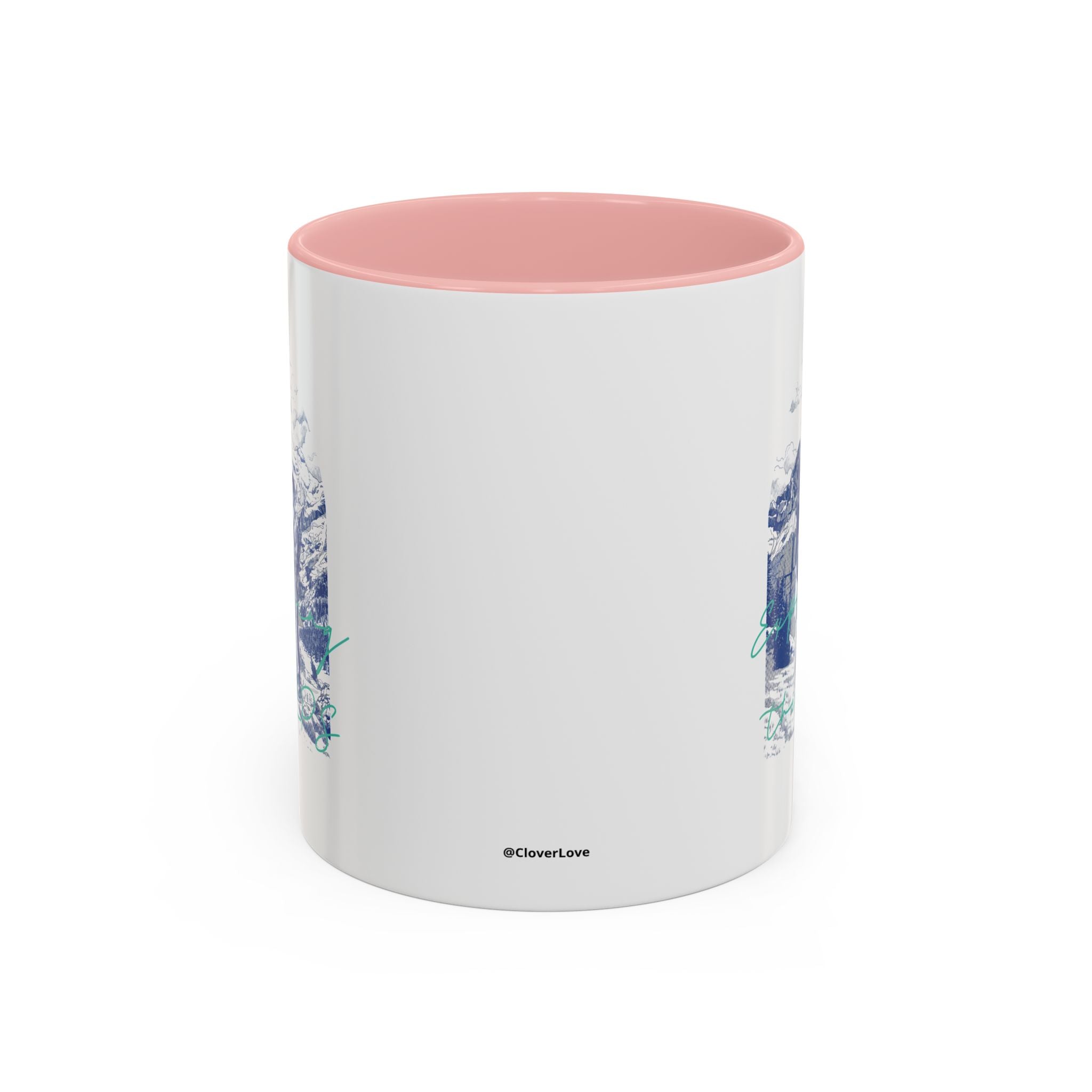 Explore The Alps Travel Mug - Mountain Adventure Coffee Cup