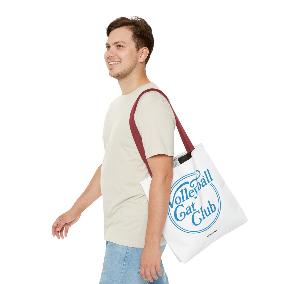VC3, Otter Dive Tote Bag — "Catch the Deep" Illustrated Beach Tote