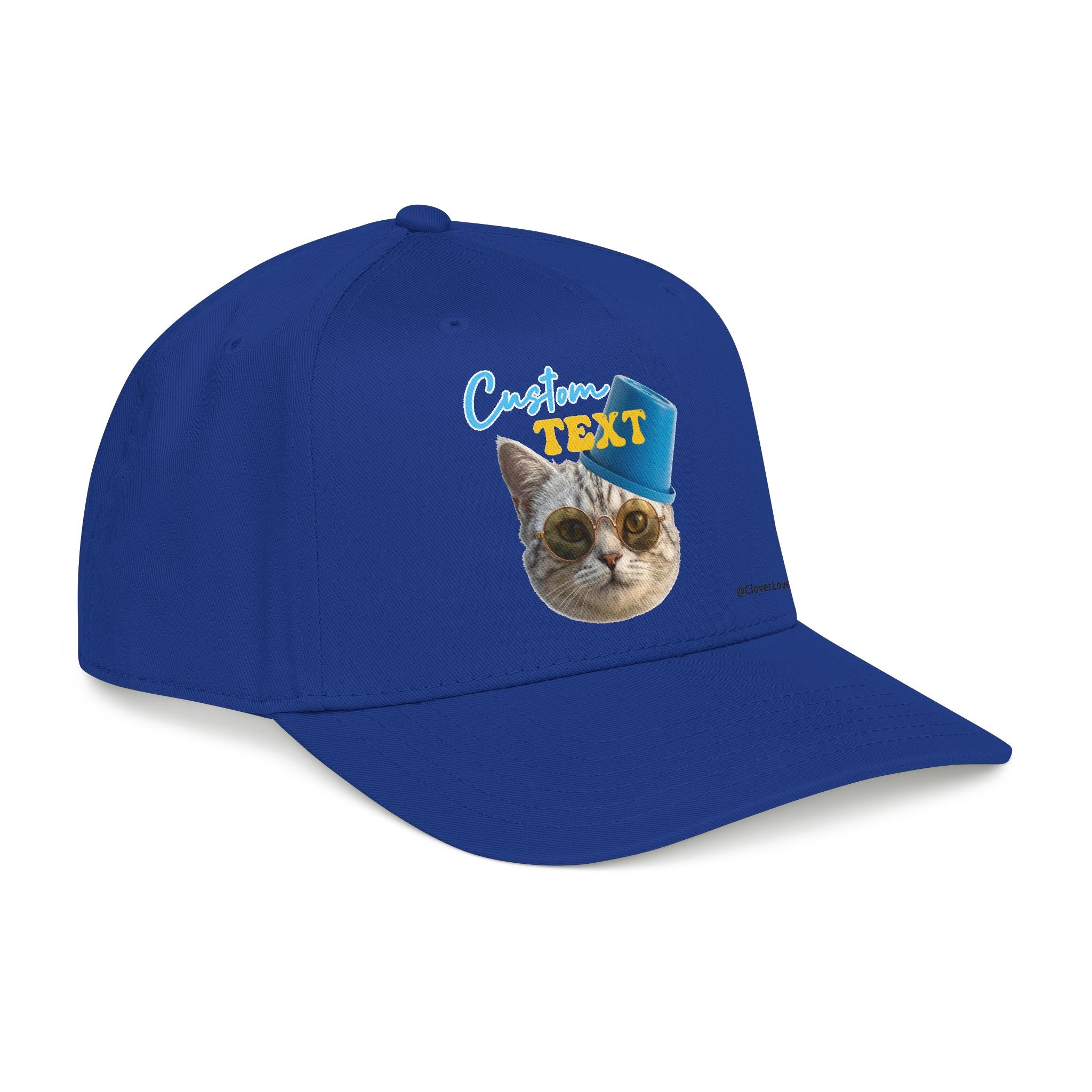 Funny Cat Photo Hat | Custom Pet Lover Baseball Cap