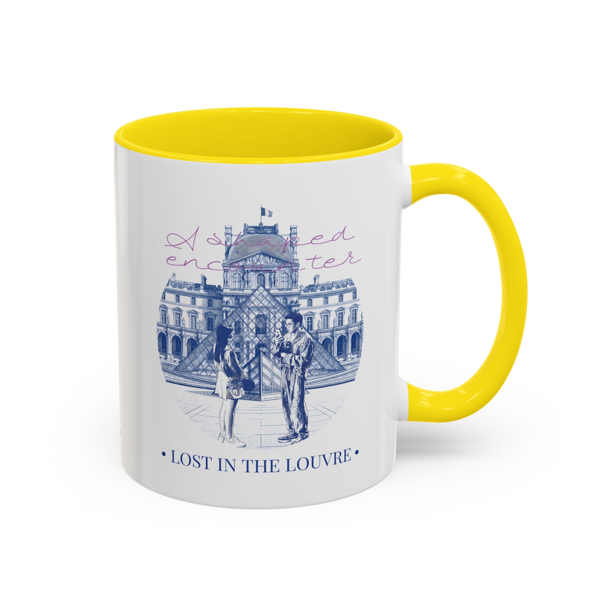Louvre Paris Travel Mug - Art Museum Coffee Cup for Travelers