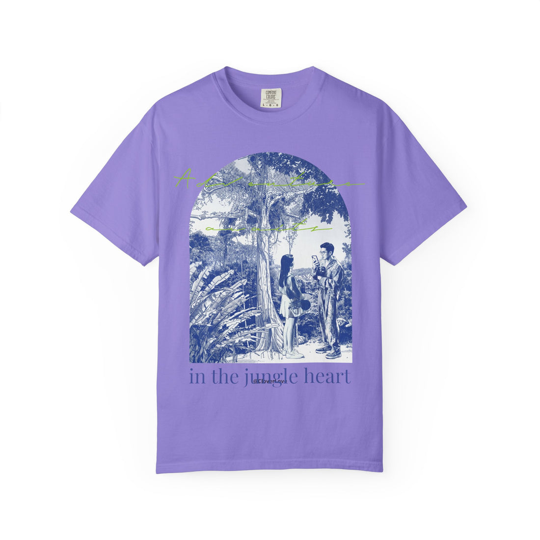 Custom Jungle Adventure Travel T-Shirt - Couple Vacation Gift