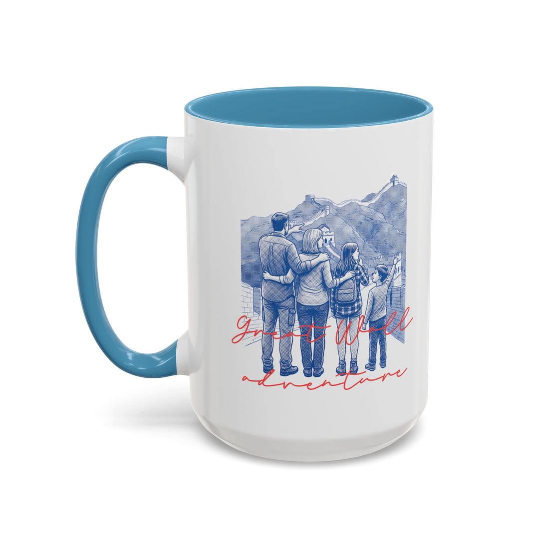 Great Wall Travel Mug - China Landmark Coffee Cup for Explorers