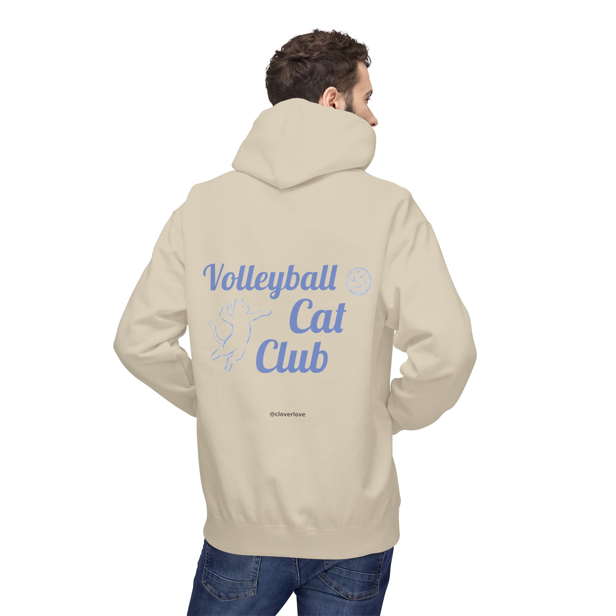 VC8, Catch the Echo Hoodie — Ocean Cat Adventure Graphic Hoodie