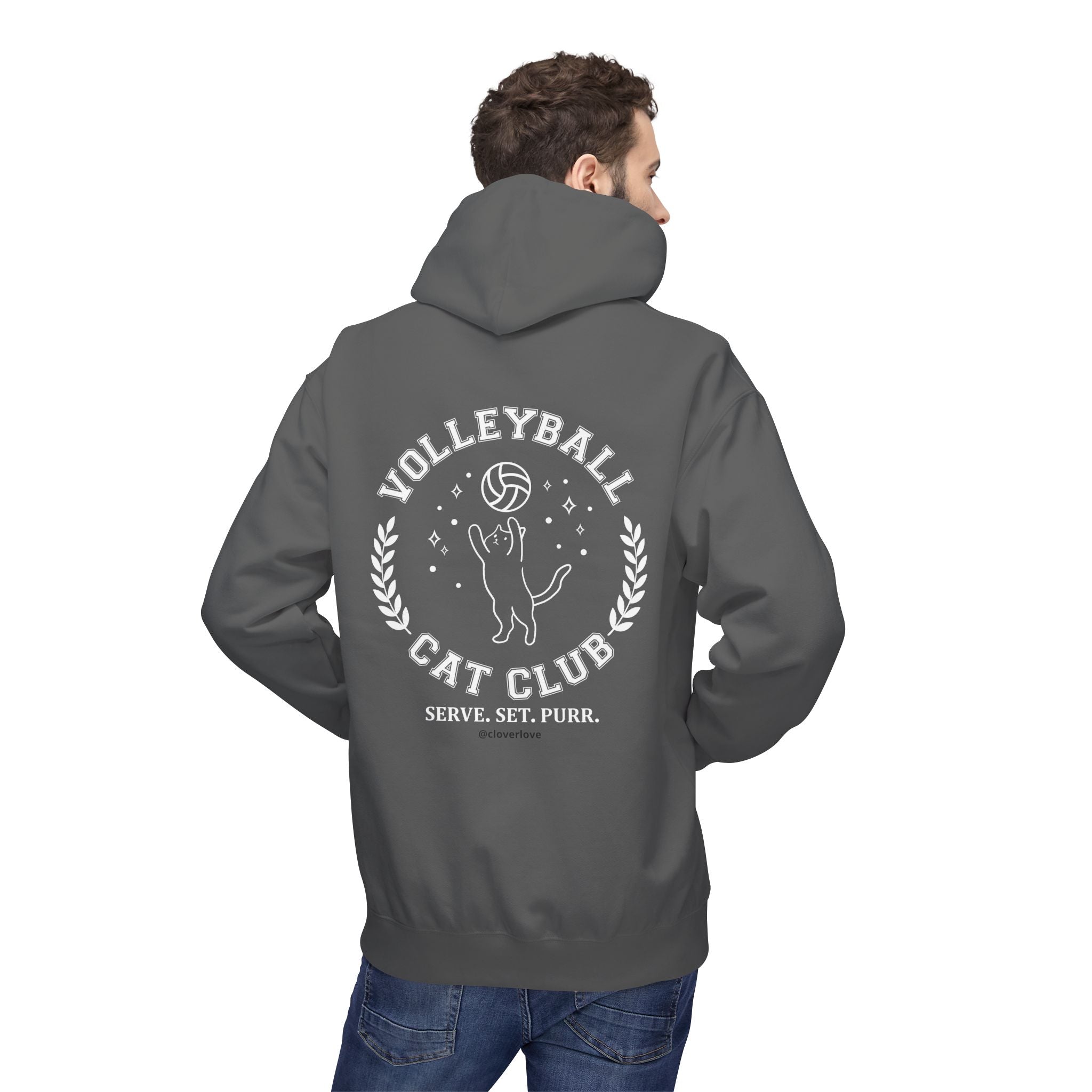 VC2, Catch the Echo Hoodie — Ocean Cat Adventure Graphic Hoodie